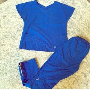 Jaanuu Royal Blue Scrubs